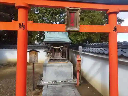 百済王神社の鳥居
