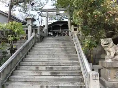 真田山 三光神社の鳥居