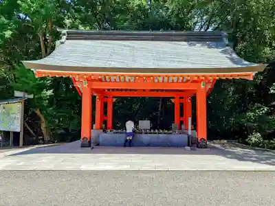 宇佐神宮の手水舎