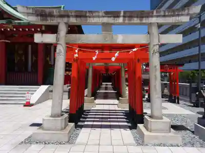 東京羽田 穴守稲荷神社の鳥居