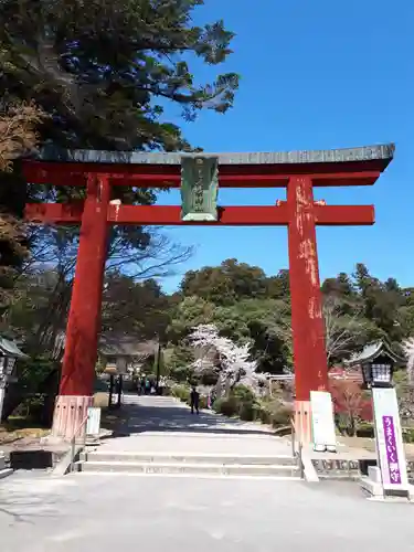 志波彦神社・鹽竈神社の鳥居