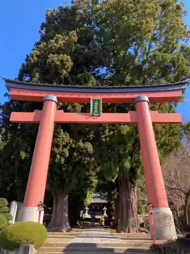 河口浅間神社の鳥居