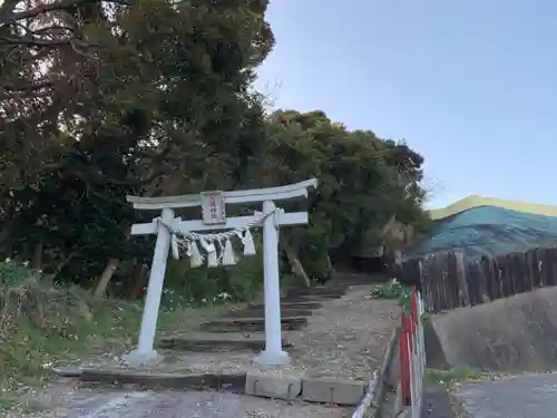 浅間神社の鳥居