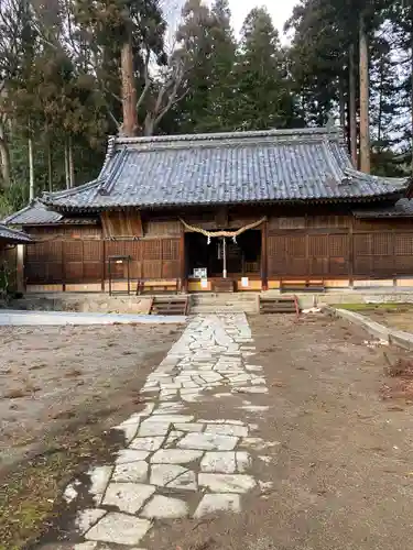 坂城神社の本殿