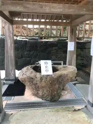 熊野大社の手水舎