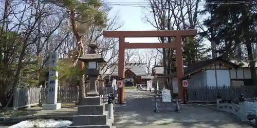 旭川神社の鳥居