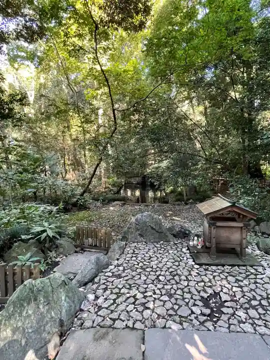 武蔵一宮氷川神社の庭園