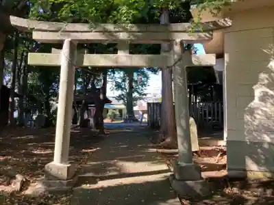 下保谷天神社の鳥居