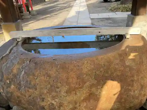 麻布氷川神社の手水