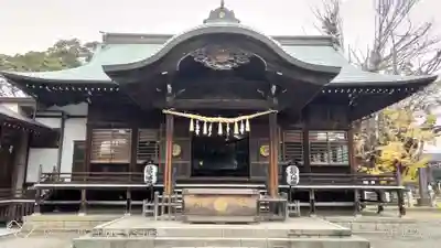 葛飾八幡宮の本殿・本堂