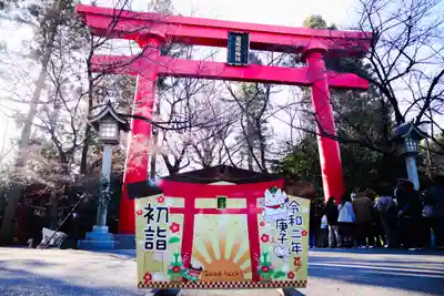 冠稲荷神社の鳥居
