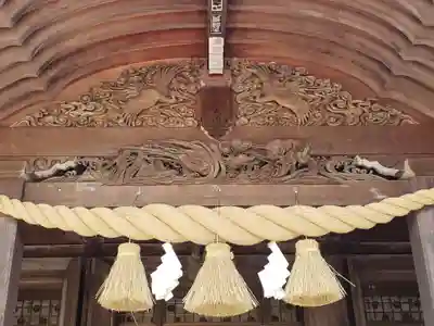越中一宮 髙瀬神社の本殿・本堂