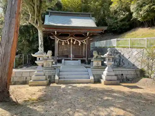 前開上大歳神社の本殿・本堂