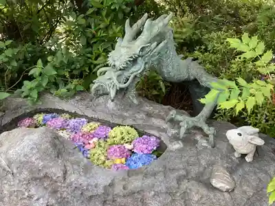 三輪神社の手水舎