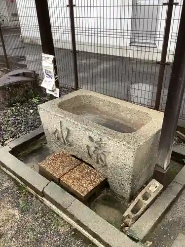 濱神明社の手水舎
