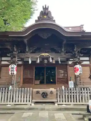 滝野川八幡神社の本殿・本堂