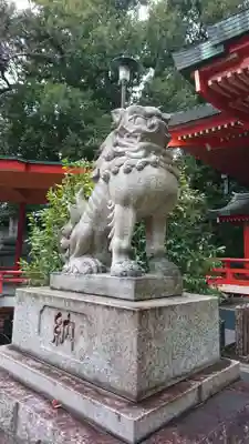 自由が丘熊野神社の狛犬