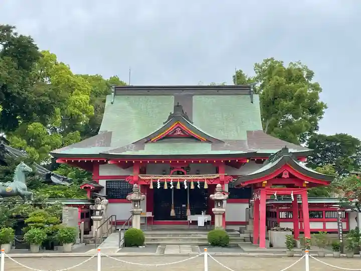 奈加美神社の本殿・本堂