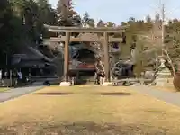 馬見岡綿向神社の鳥居