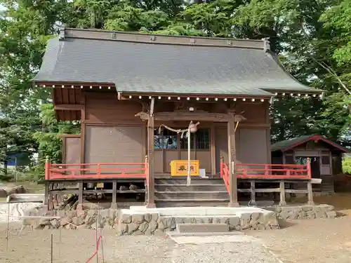 巨摩神社の本殿