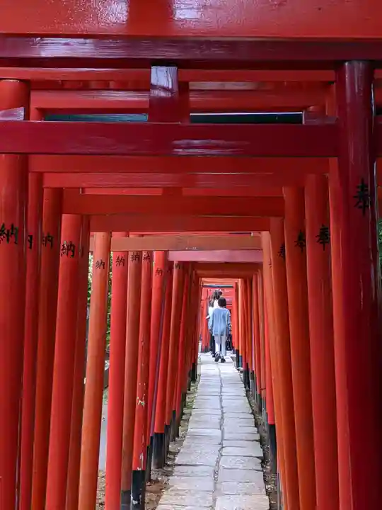 根津神社の鳥居