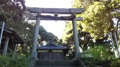 井成神社の鳥居