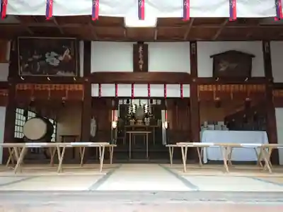 手筒花火発祥の地 吉田神社の本殿・本堂