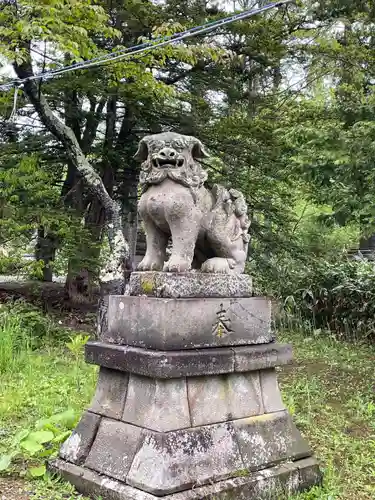 興部神社の狛犬