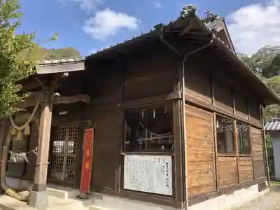 米良神社の本殿・本堂