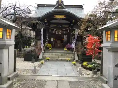 牛天神北野神社の本殿・本堂