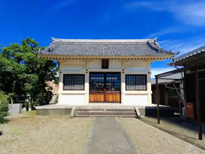 金山社の本殿・本堂