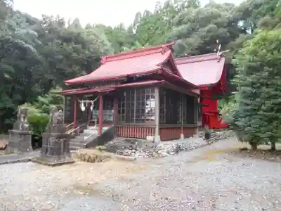 早川厳島神社の本殿・本堂