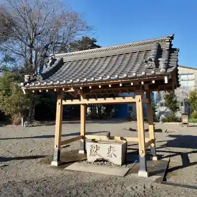 城南神社の手水舎