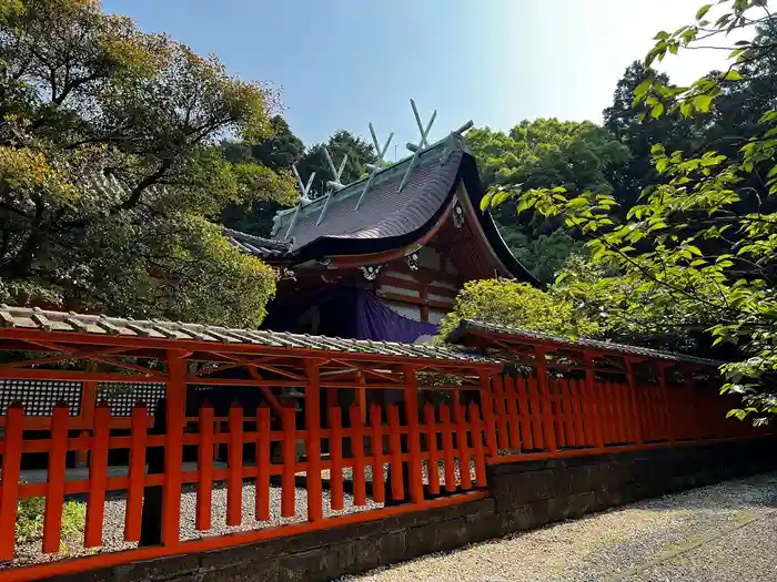 早吸日女神社の本殿