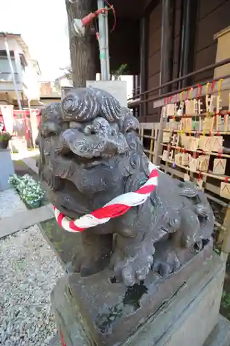 高円寺氷川神社の狛犬