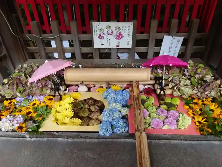 下谷神社の手水舎