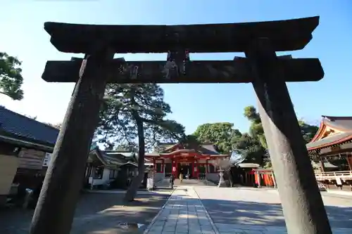 品川神社の鳥居