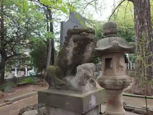 長崎神社の狛犬