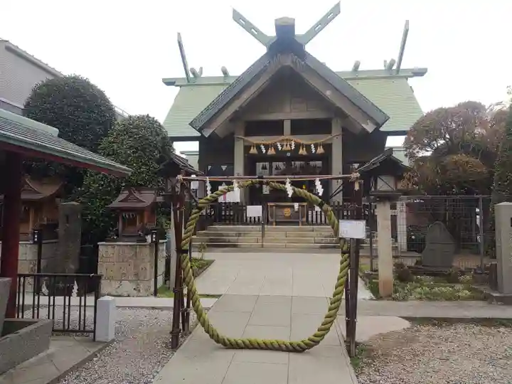 簸川神社の本殿・本堂