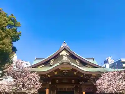 湯島天満宮の本殿・本堂