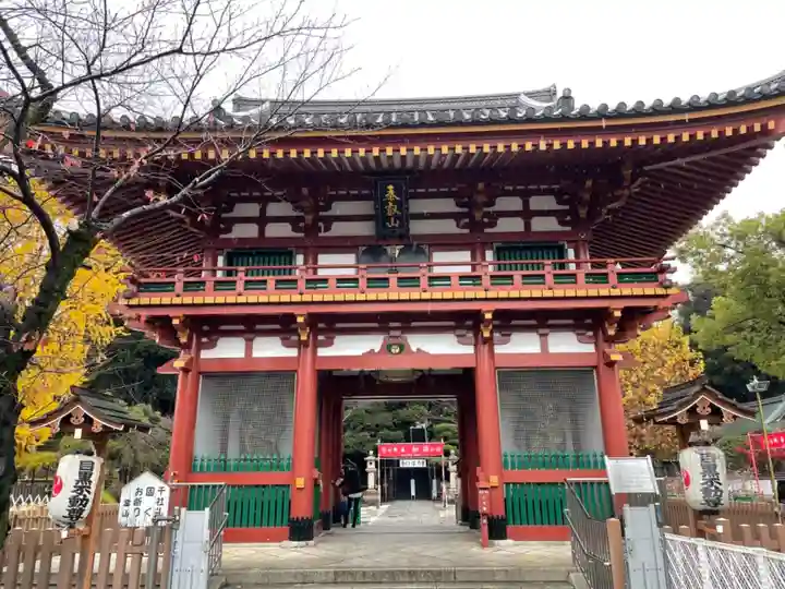 瀧泉寺(目黒不動尊)の山門・神門