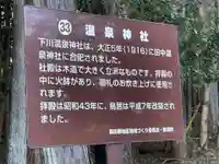 下川温泉神社の歴史