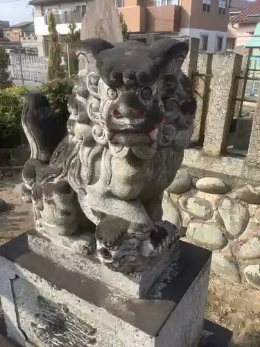 日吉神社の狛犬