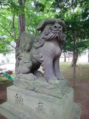 北広島市総鎮守 廣島神社の狛犬