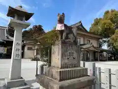 箭弓稲荷神社の狛犬