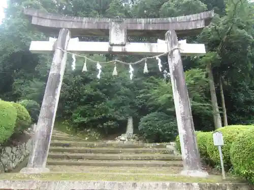 舟城神社の鳥居