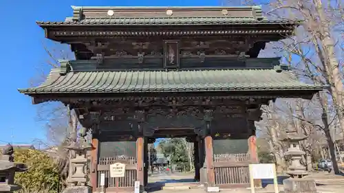 妻沼聖天山歓喜院の山門・神門