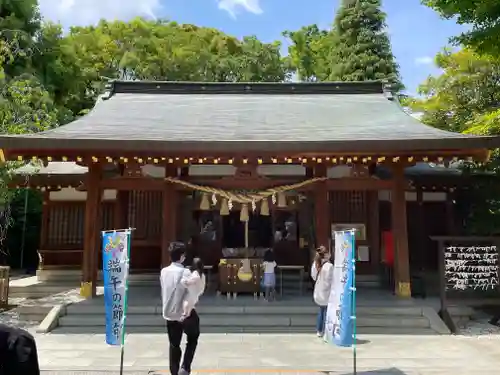 新田神社の本殿・本堂