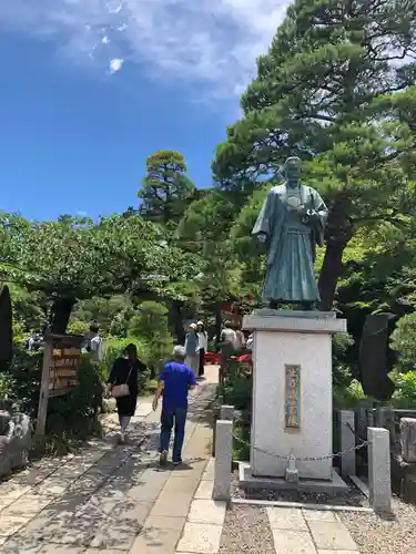 高幡不動尊　金剛寺の像