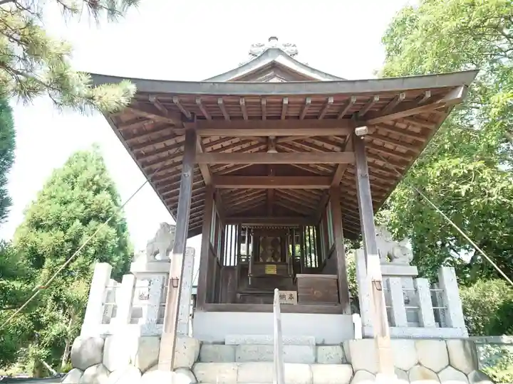 神明神社の本殿・本堂